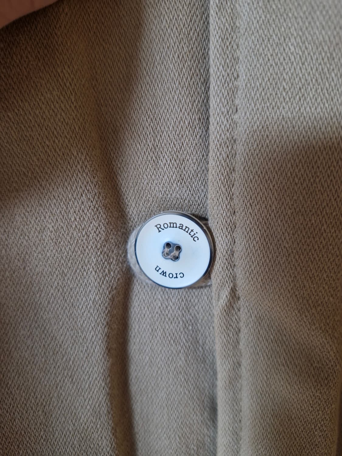 로맨틱크라운 넥카라 퍼 항공점퍼 베이지 L 상품이미지6