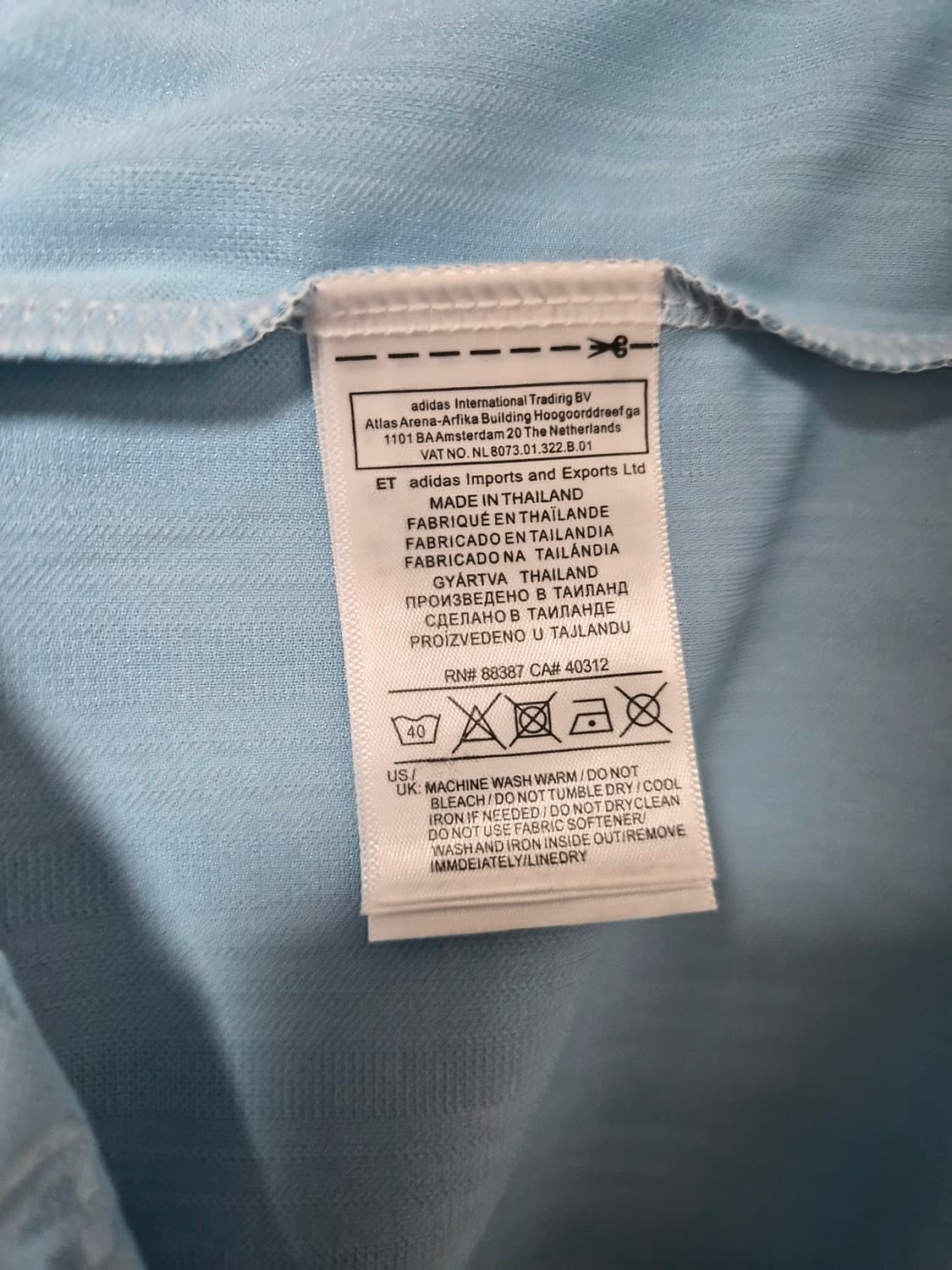 아디다스Adidas 오아시스 콜라보 져지 카라티 XL - T157 상품이미지5