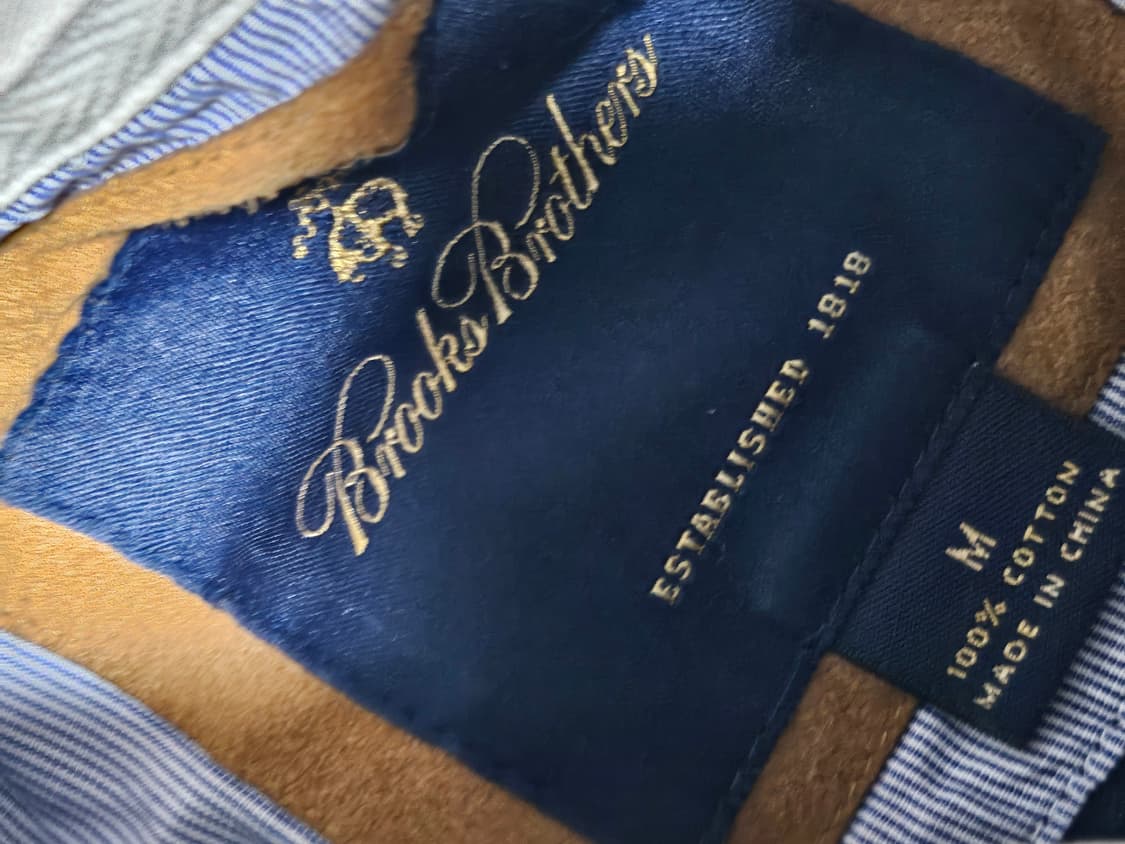 브룩스브라더스 핀터깔 럭비티 카라티 pk티 M 상품이미지3