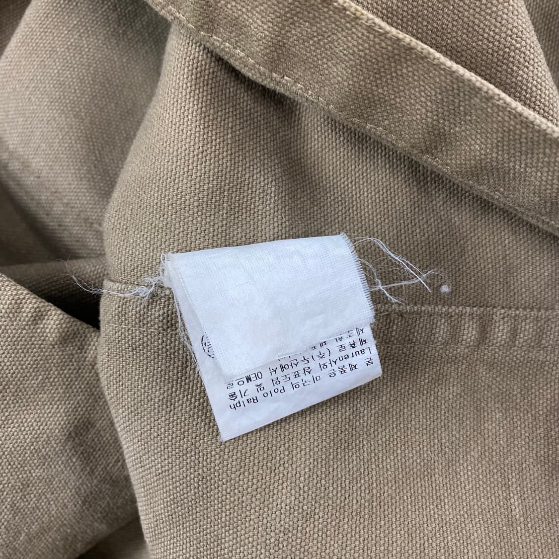 90s 폴로 코튼 캔버스 파이어맨 자켓  (105) 상품이미지8