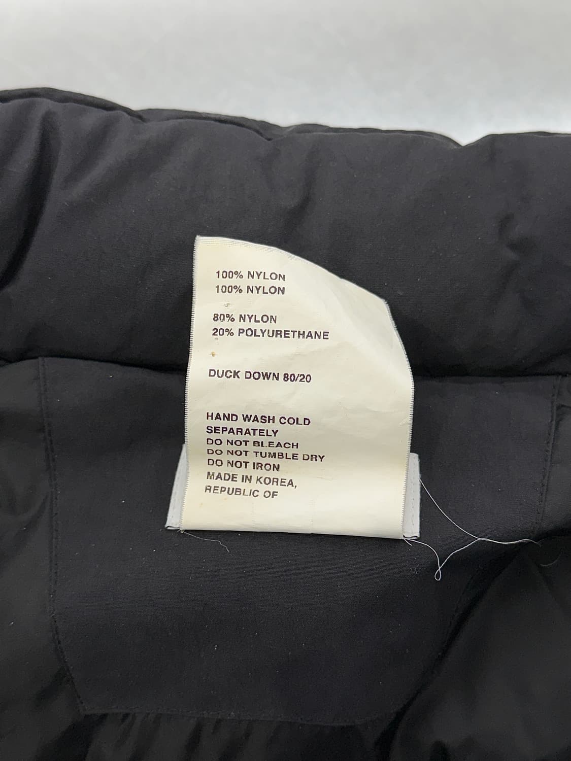 포스트 아카이브 팩션 3.1 라이트 다운 패딩 자켓 상품이미지8