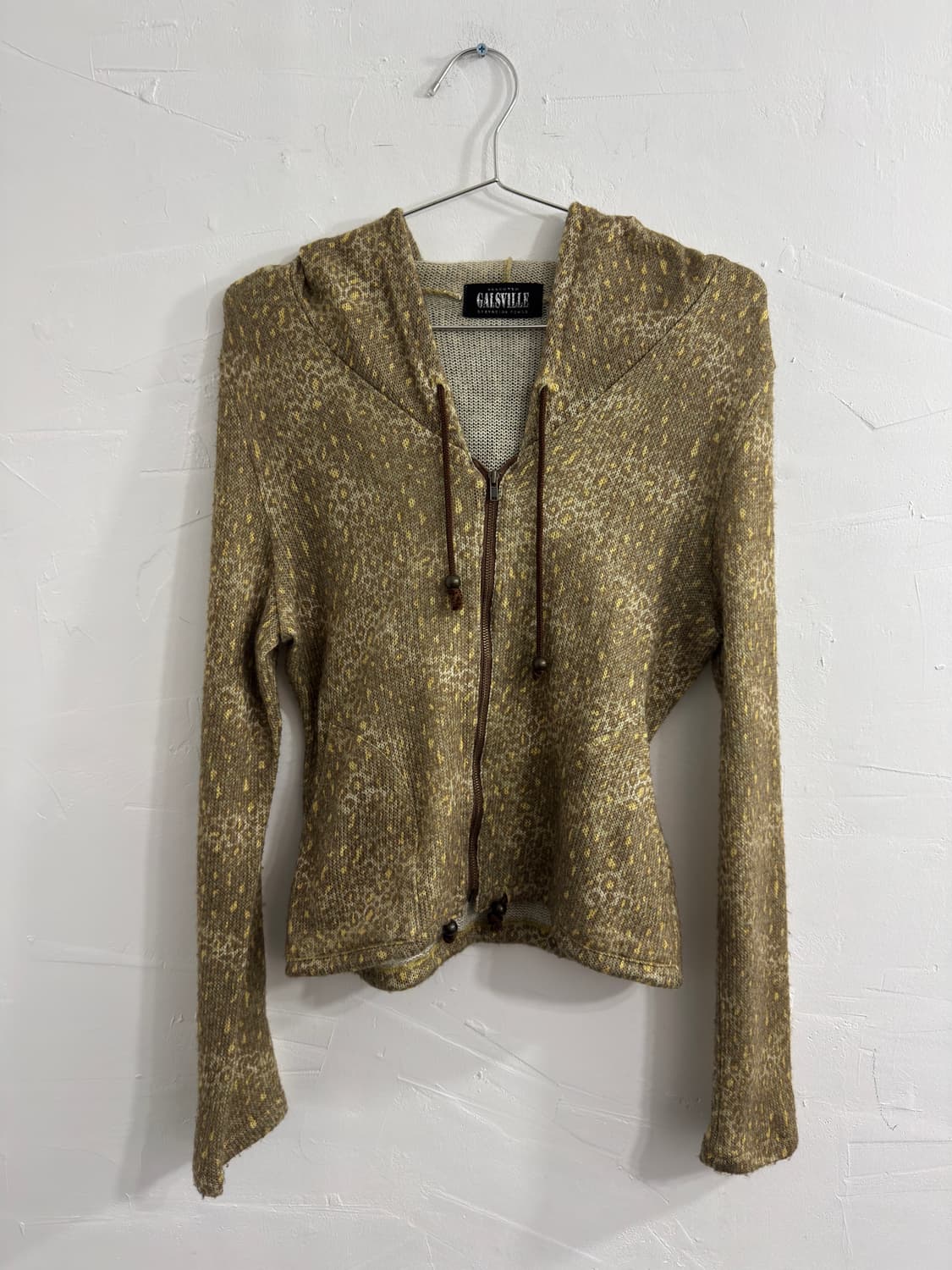 galsville leopard hood zipup 상품이미지3