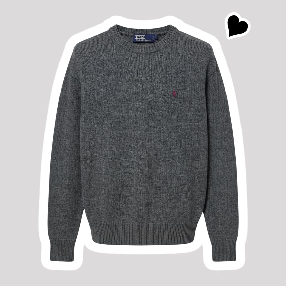 폴로 랄프로렌 그레이 울니트 상품이미지1