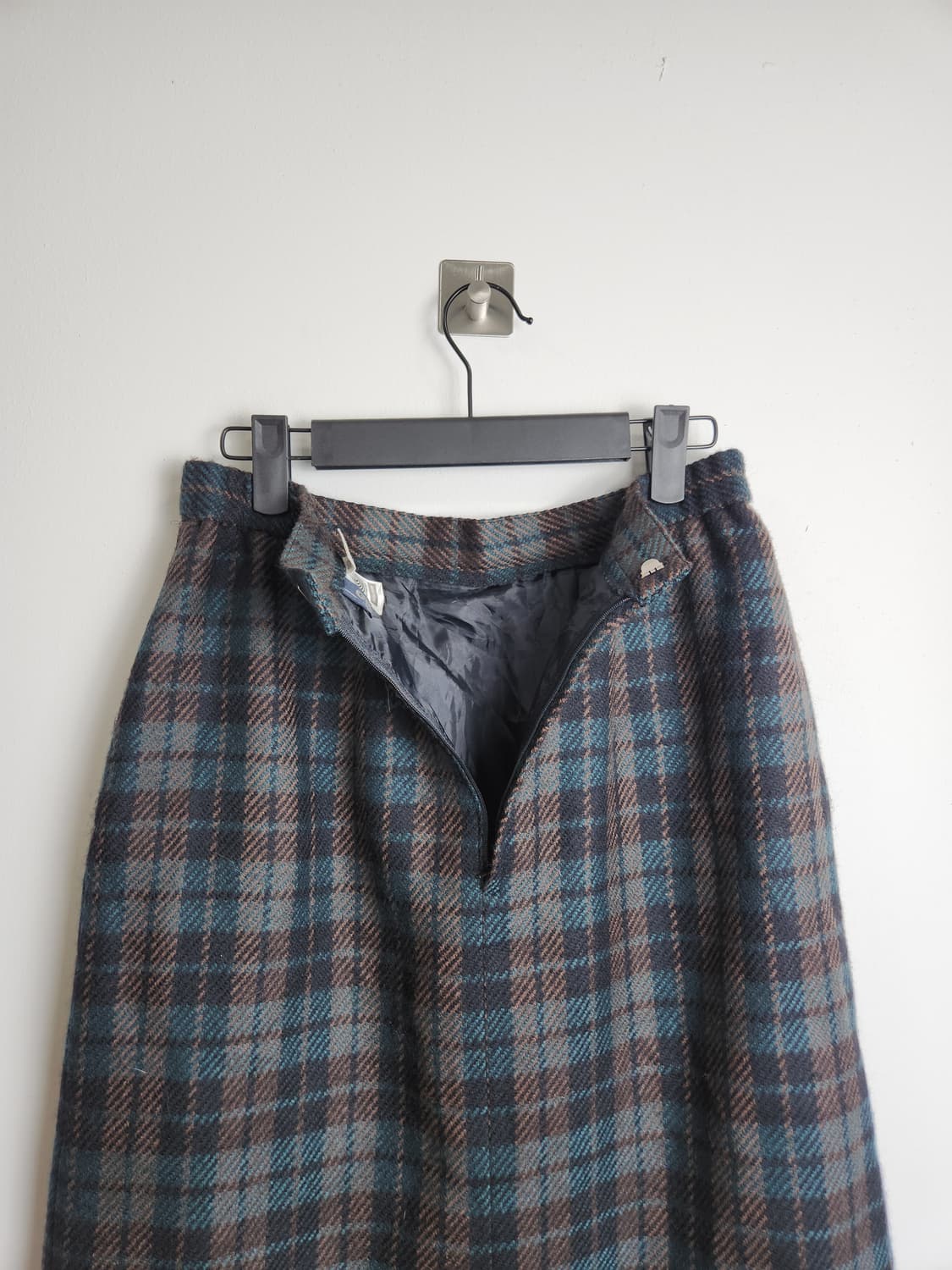 체크 울 스커트 상품이미지9