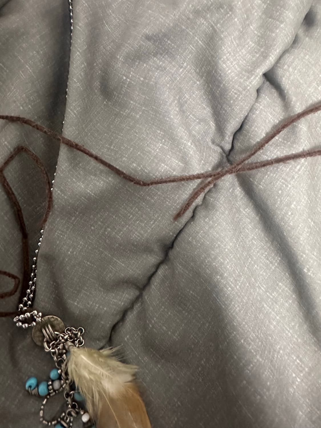 GOA feather necklace 상품이미지2