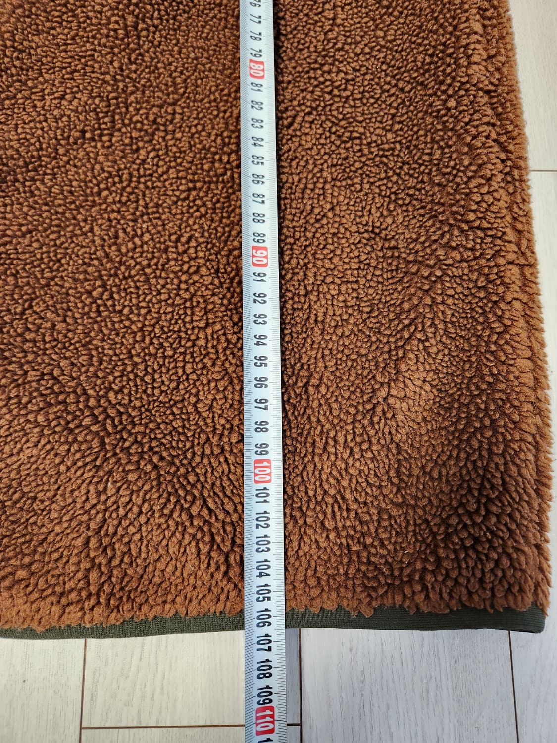 새상품급)코오롱스포츠 여성 긴기장 롱플리스자켓 사이즈100
 상품이미지8