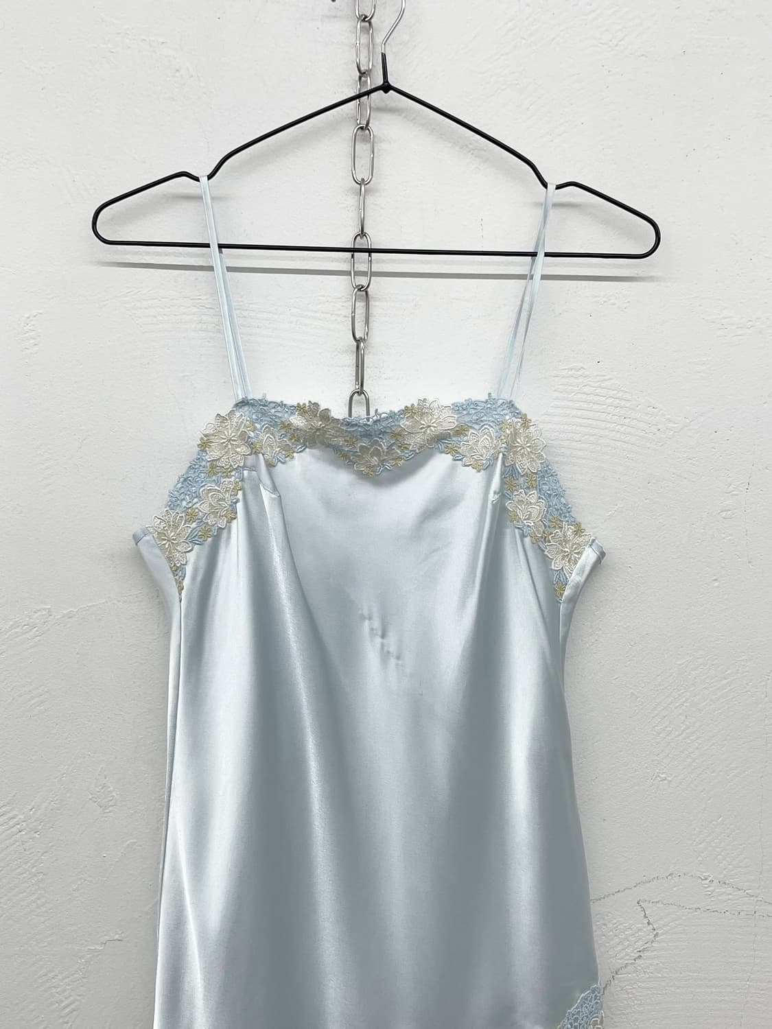 페어리 새틴 프릴 슬립 상품이미지6