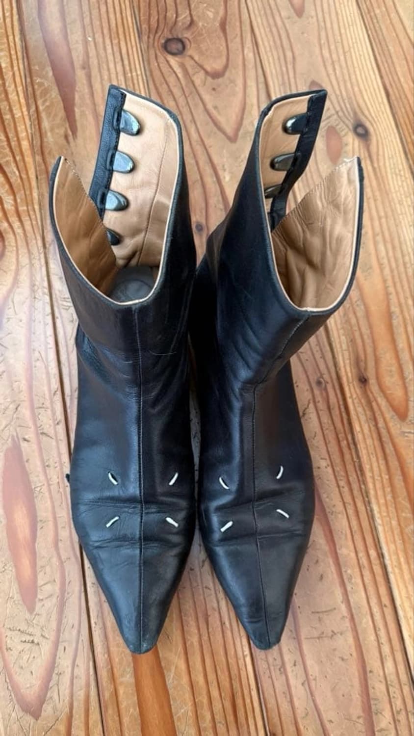 메종 마르지엘라 스티치 앵클 부츠 상품이미지1