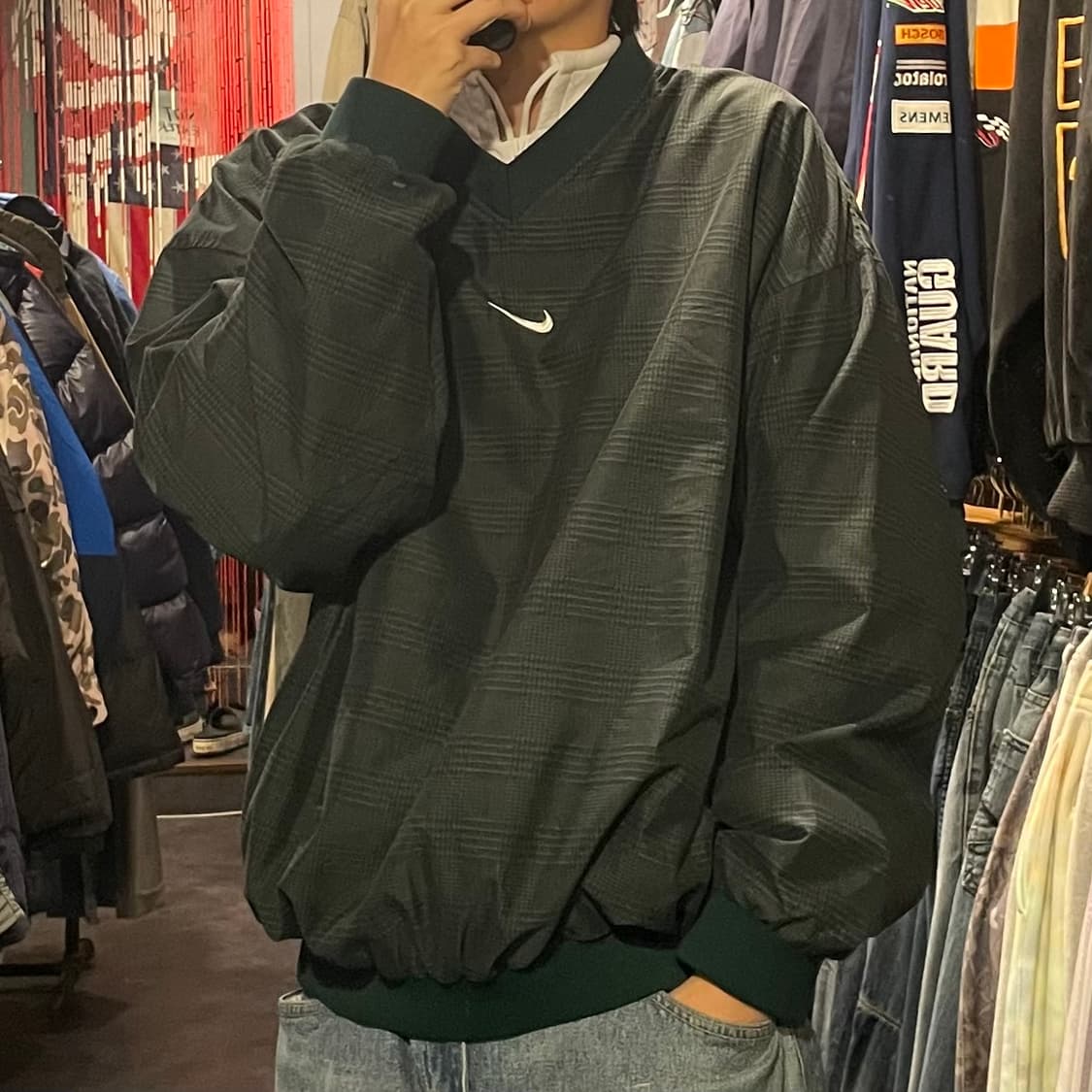 [IM] Nike 나이키 딥그린 체크 웜업 상품이미지5