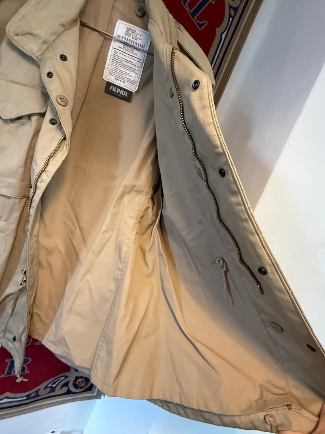 [데드스탁] USA🇺🇸ALPHA M65 Field Coat M/R 상품이미지3