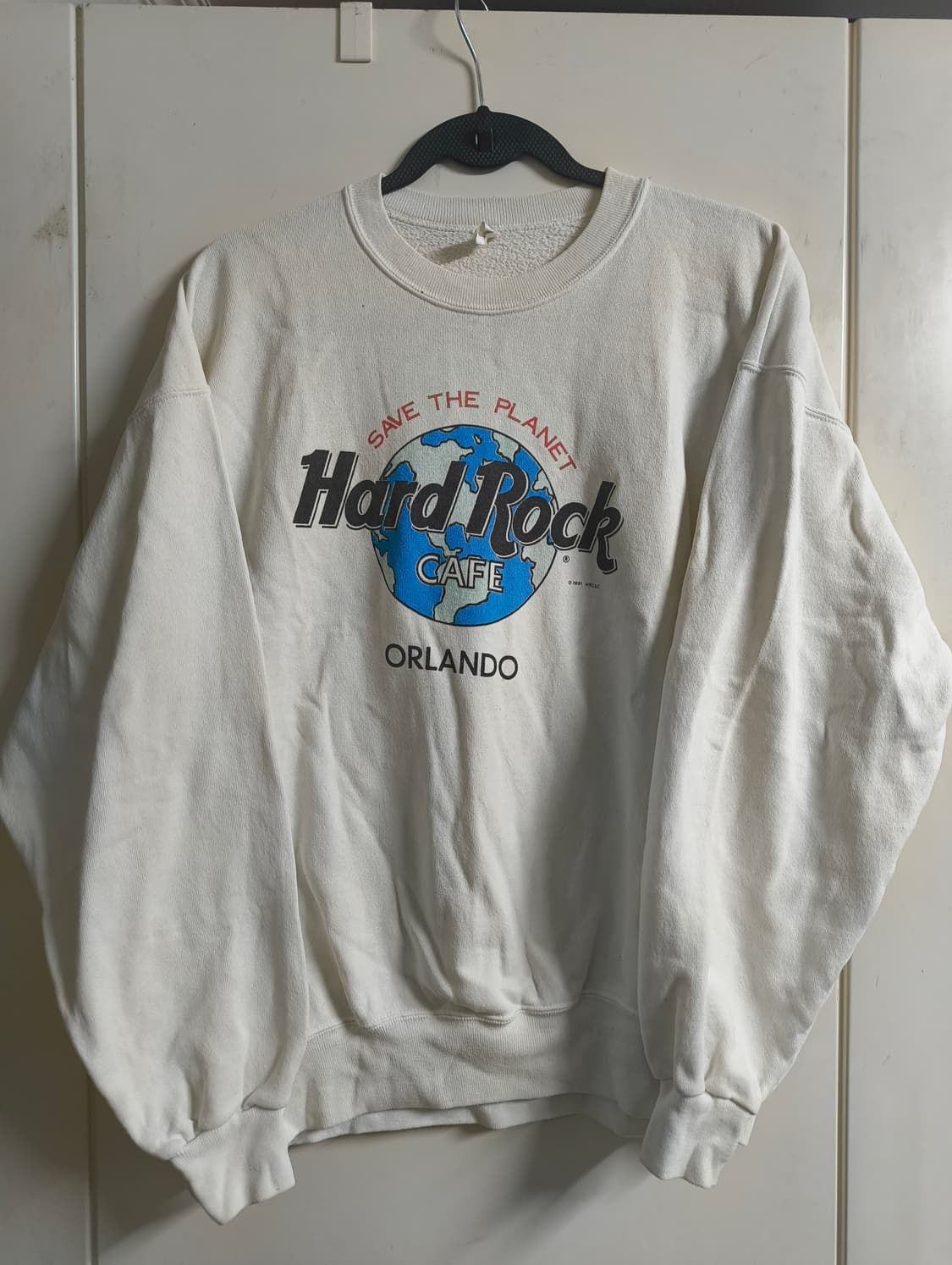 90s usa 하드락 카페 올란도 스웻셔츠 L 상품이미지1