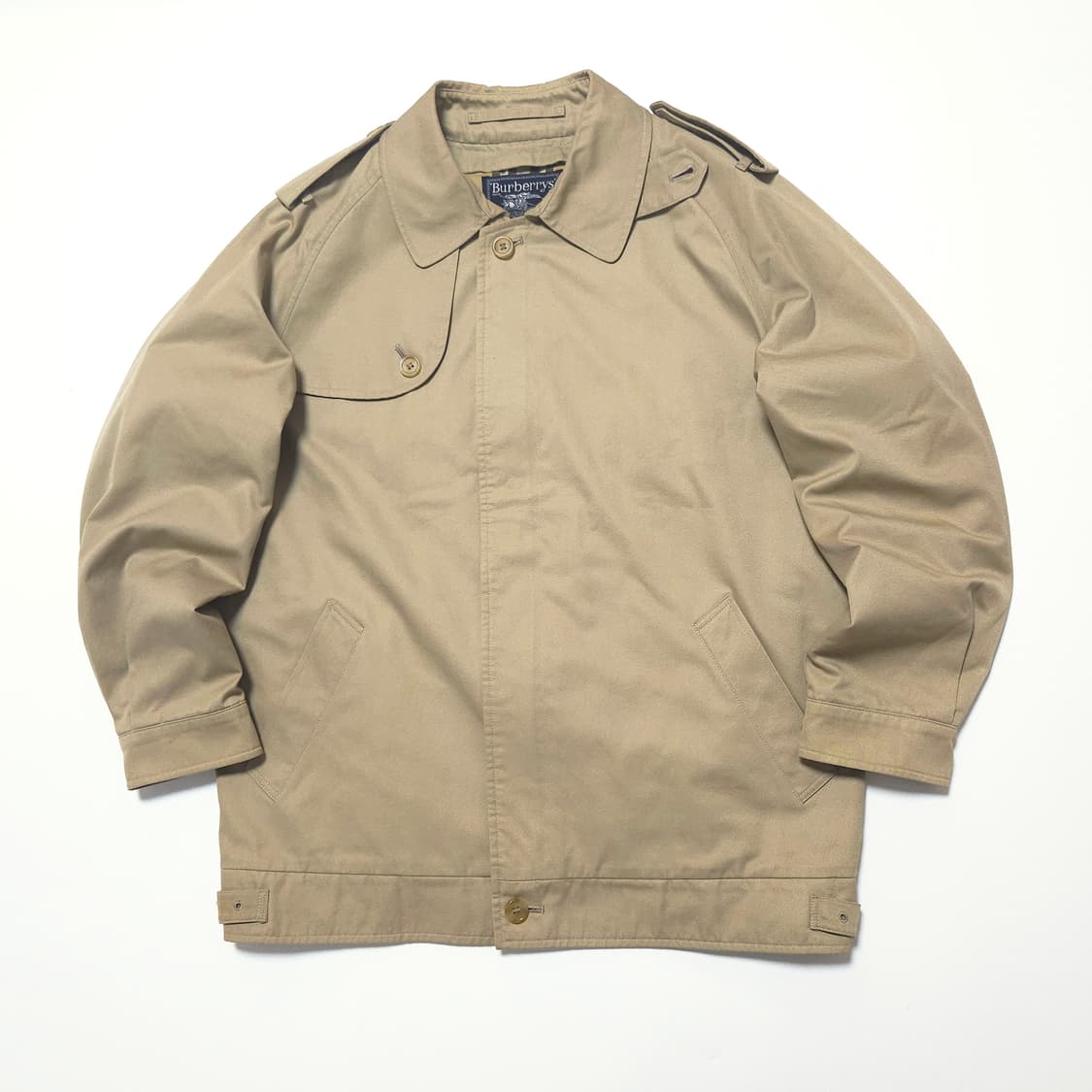 버버리 80s 노바체크 숏 트렌치 자켓 상품이미지2