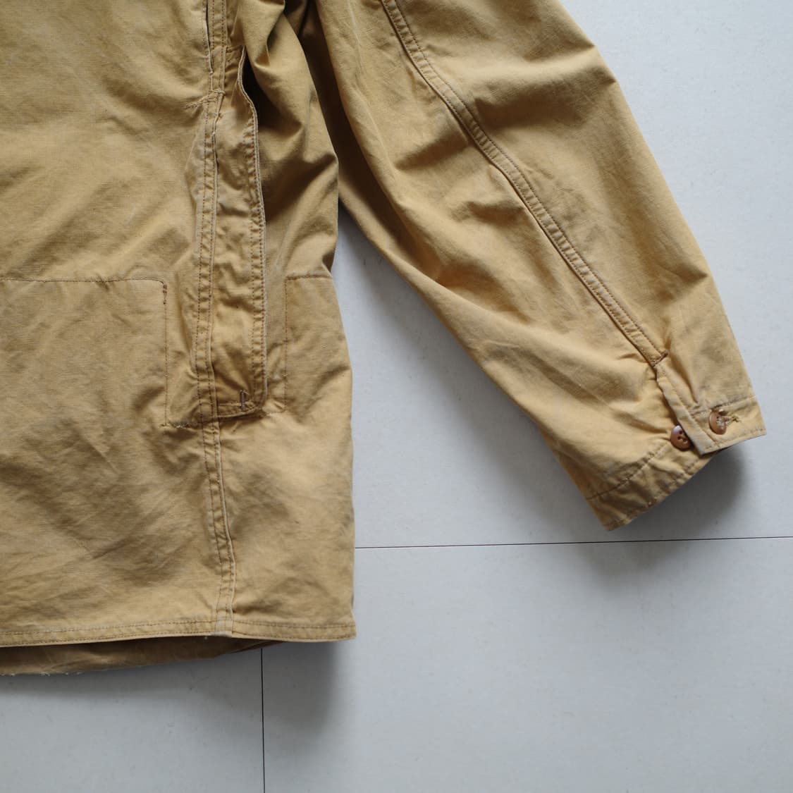 50s 시어스 JC Higgins 탈론 지퍼 덕 캔버스 헌팅 자켓 상품이미지9