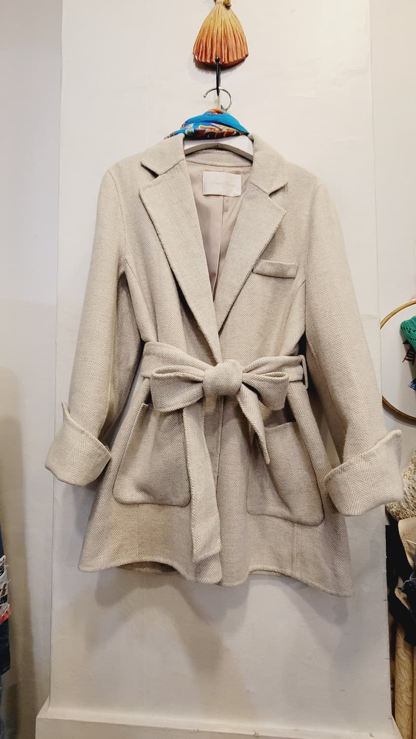 페이지플린 헤링본 울  자켓코트 상품이미지2