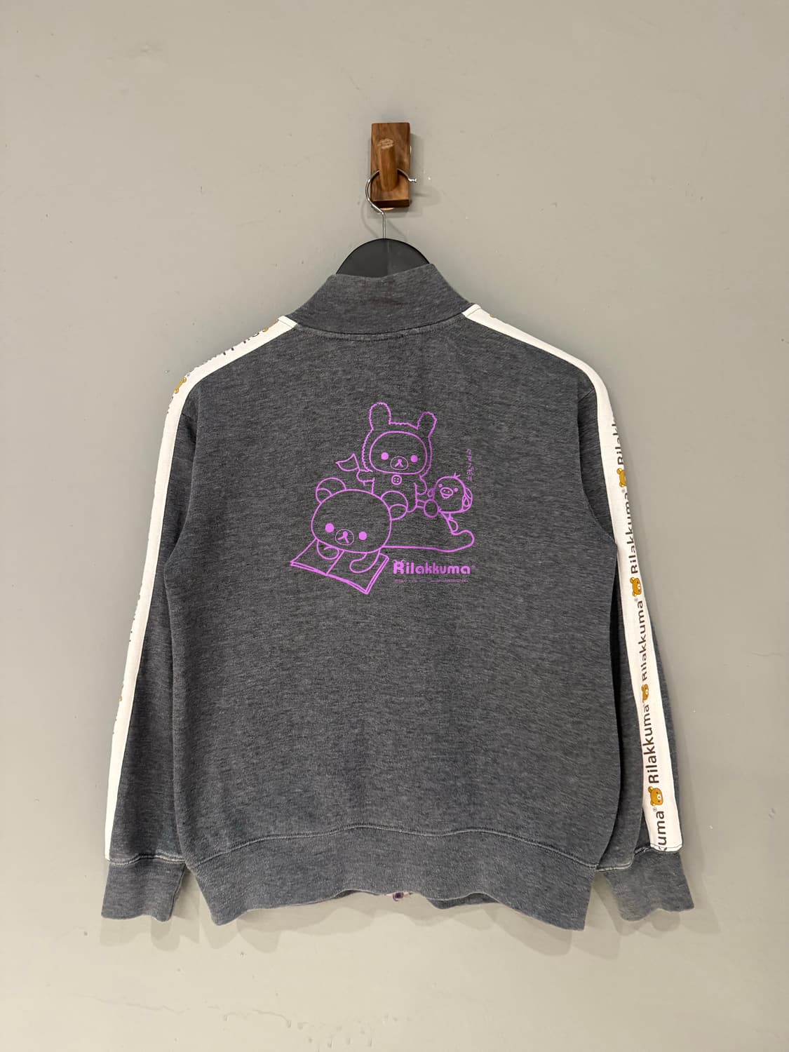 kawaii Sanrio Rilakkuma printing zip-up 상품이미지4
