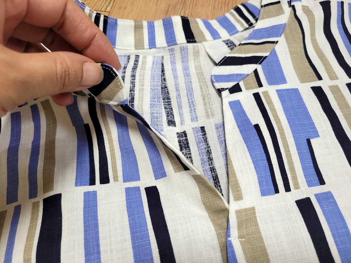 블루라인 루즈핏 원피스 프리사이즈 새상품 상품이미지4