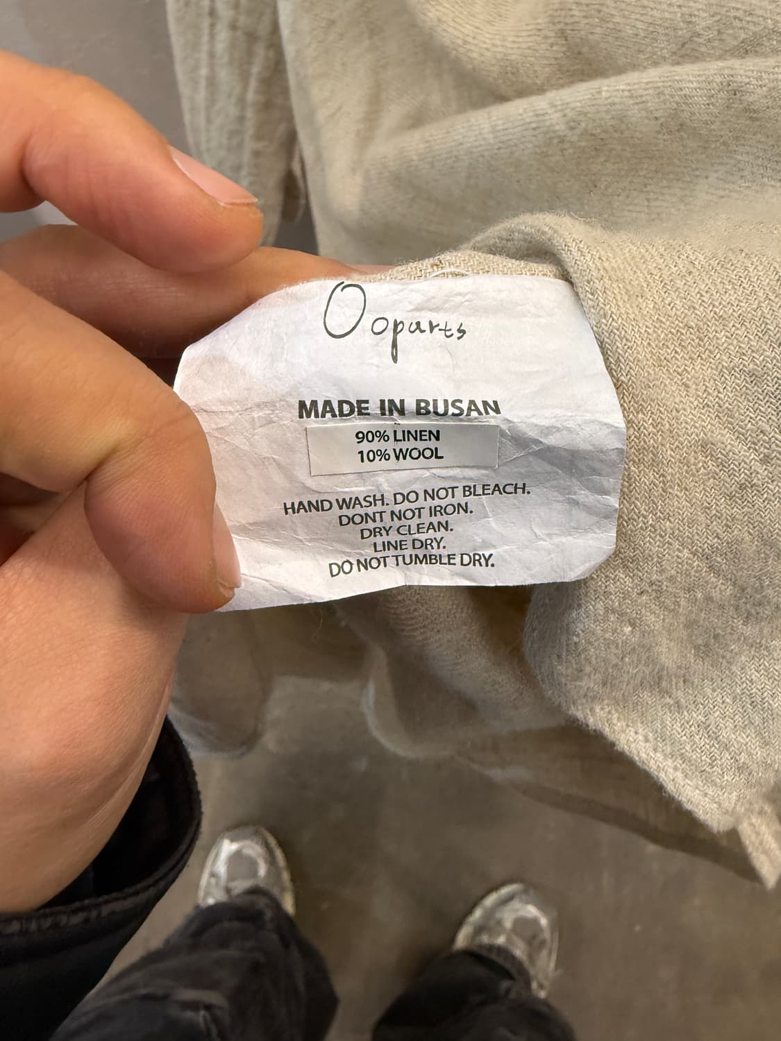 Ooparts 린넨 블라우스 2사이즈 상품이미지4