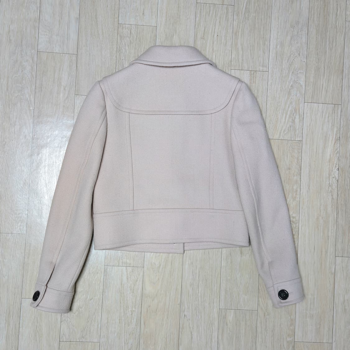 RENEEVON 울혼방 연베이지 크롭 자켓 상품이미지6