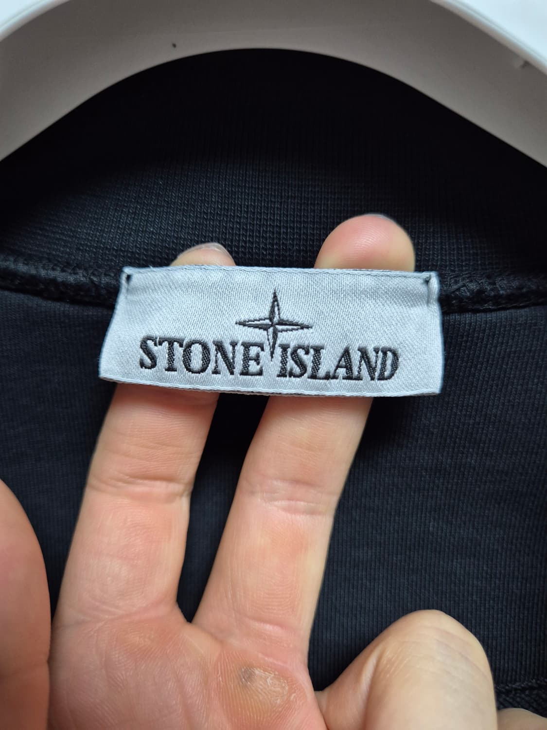 한글택 23SS 스톤아일랜드 집업 블랙 95-M 상품이미지6