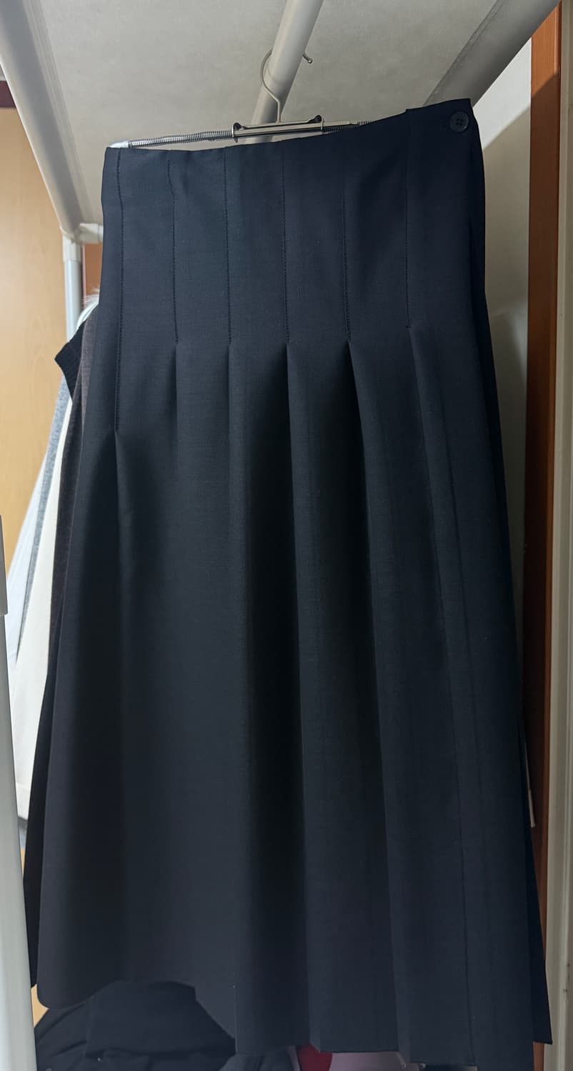 Cos 코스 플리티드랩미디스커트 32 상품이미지7