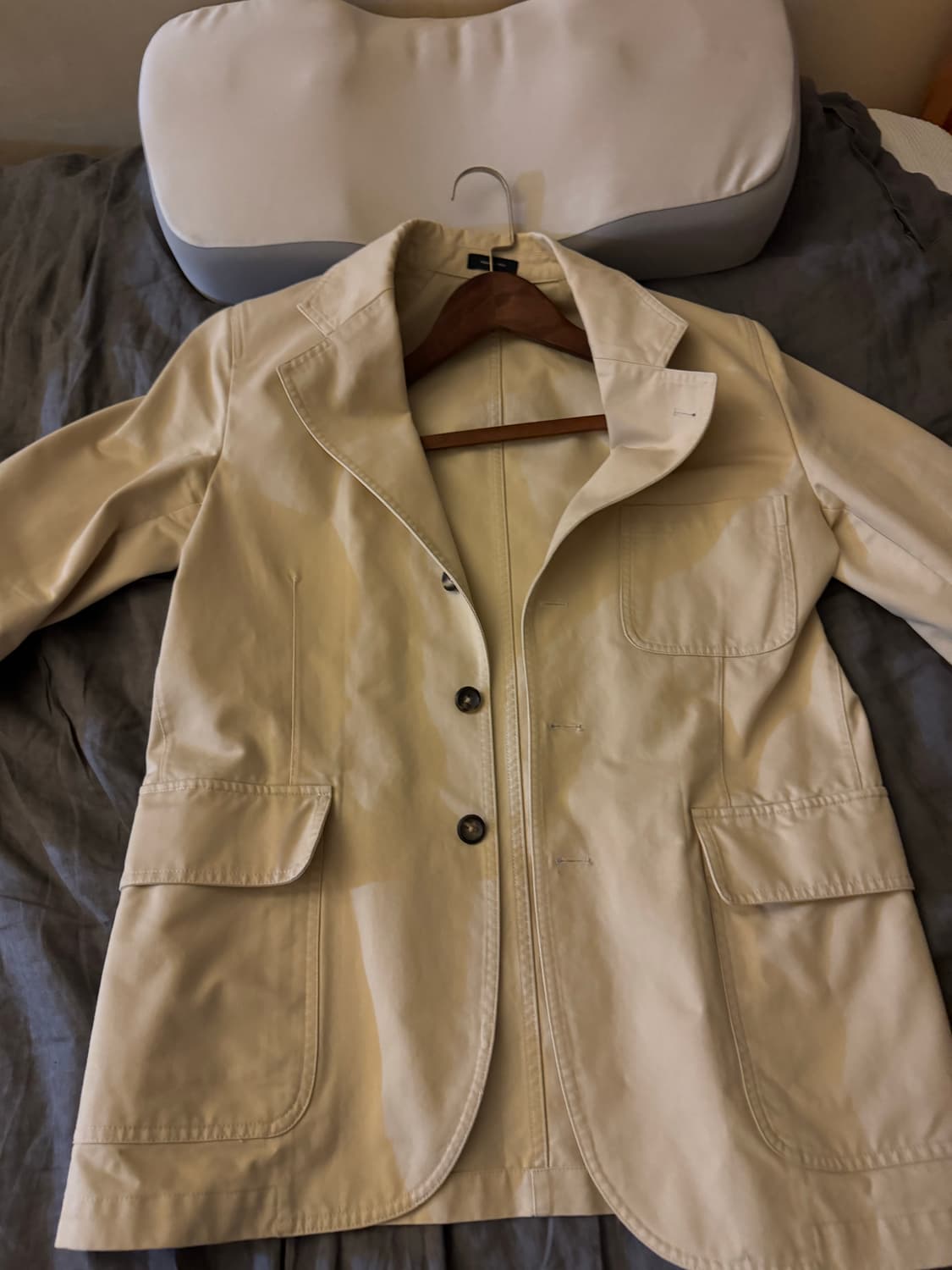 Drake's Aime leon dore 베이지 코튼 자켓 판매 상품이미지3