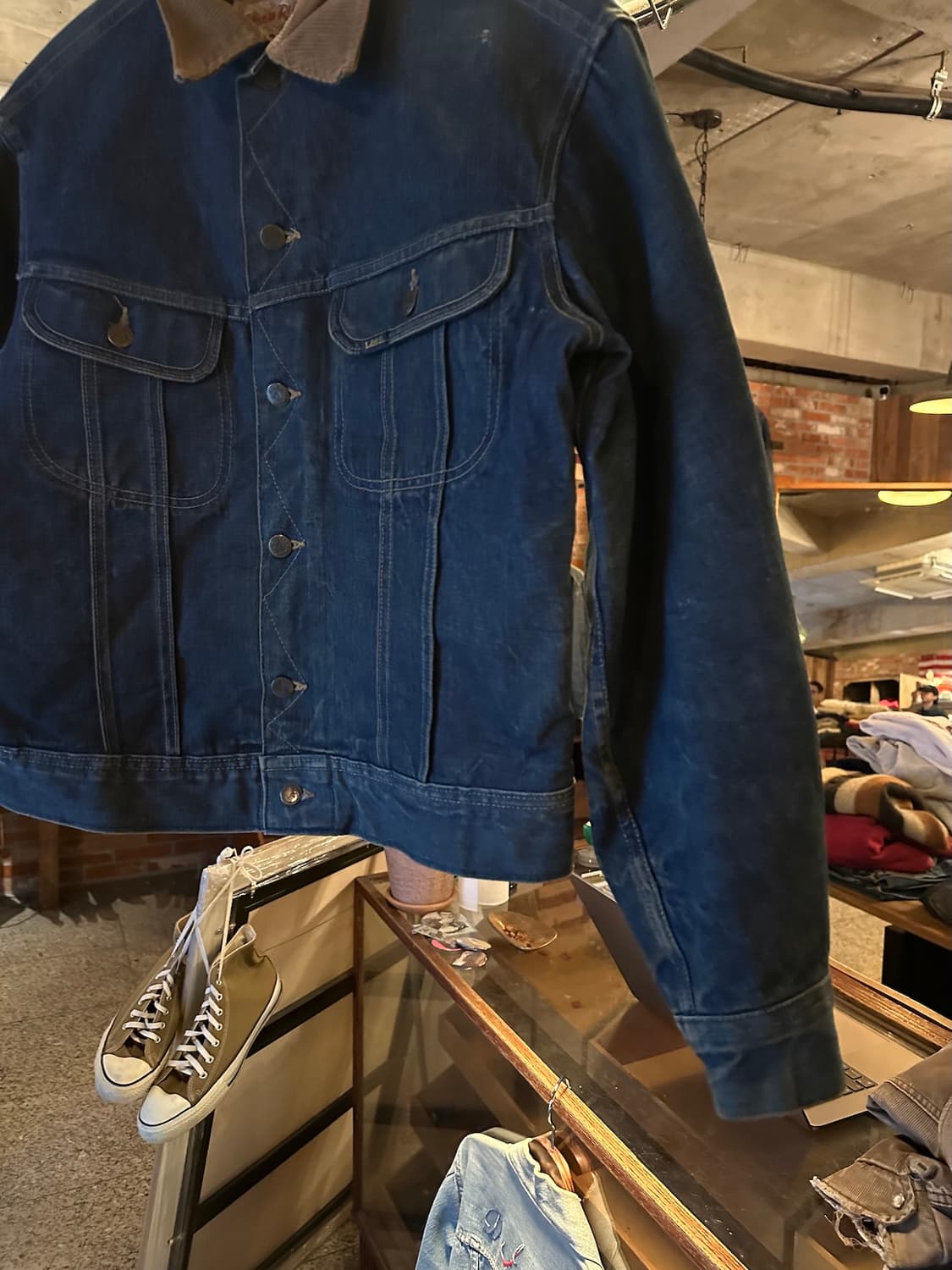 70s USA LEE 빈티지 리 101LJ 스톰라이더 데님 자켓 상품이미지3