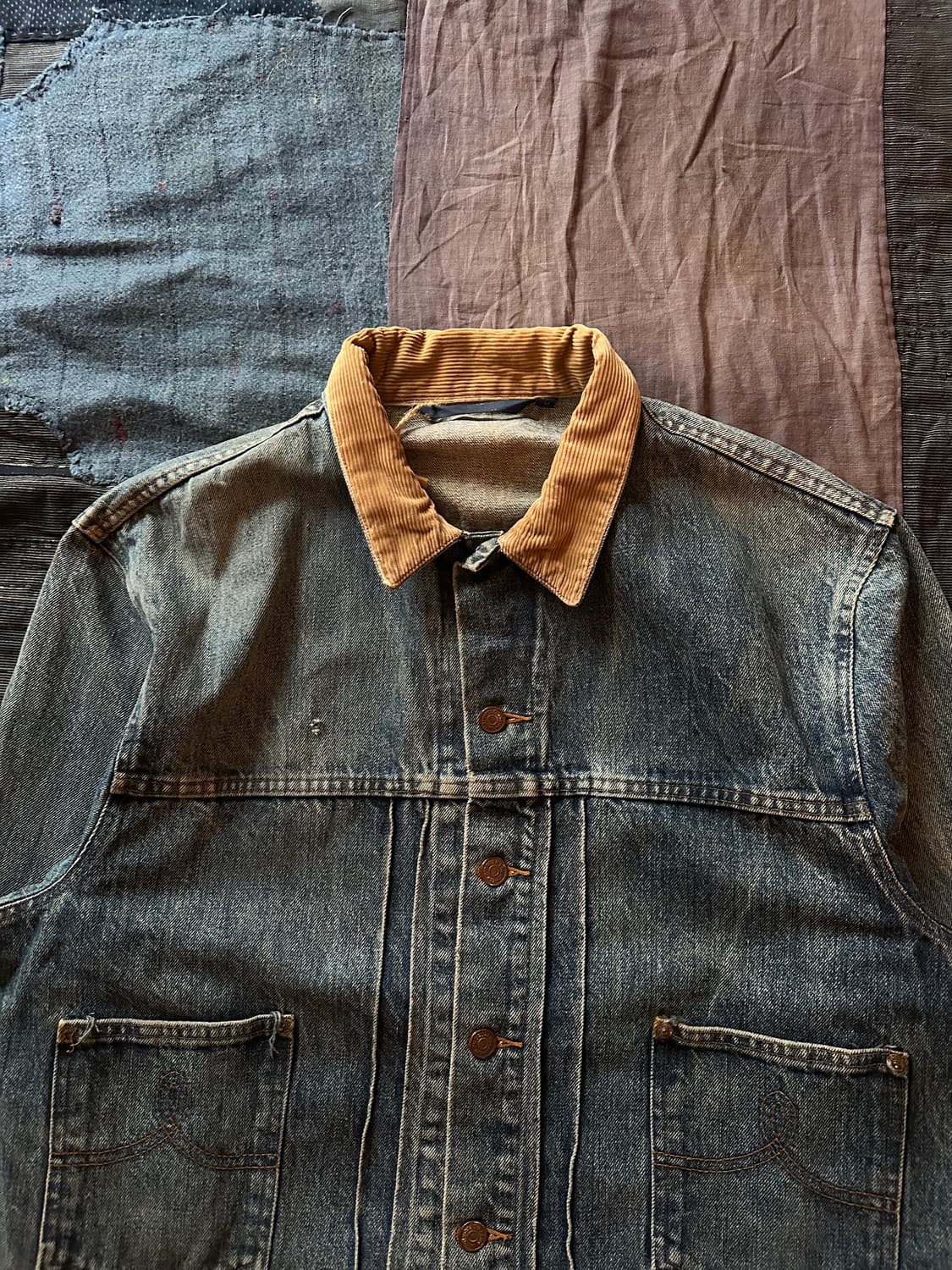 80s USA VTG POLO 2nd Denim Jacket RRL 상품이미지3