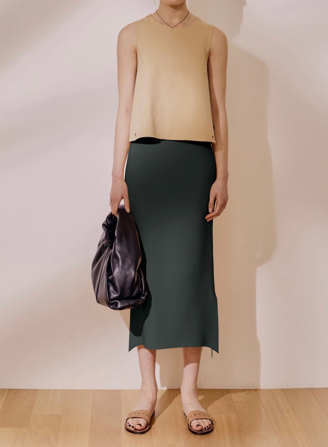 새상품)제이청 시그니처 스커트 Arch Long Skirt 2020 상품이미지1
