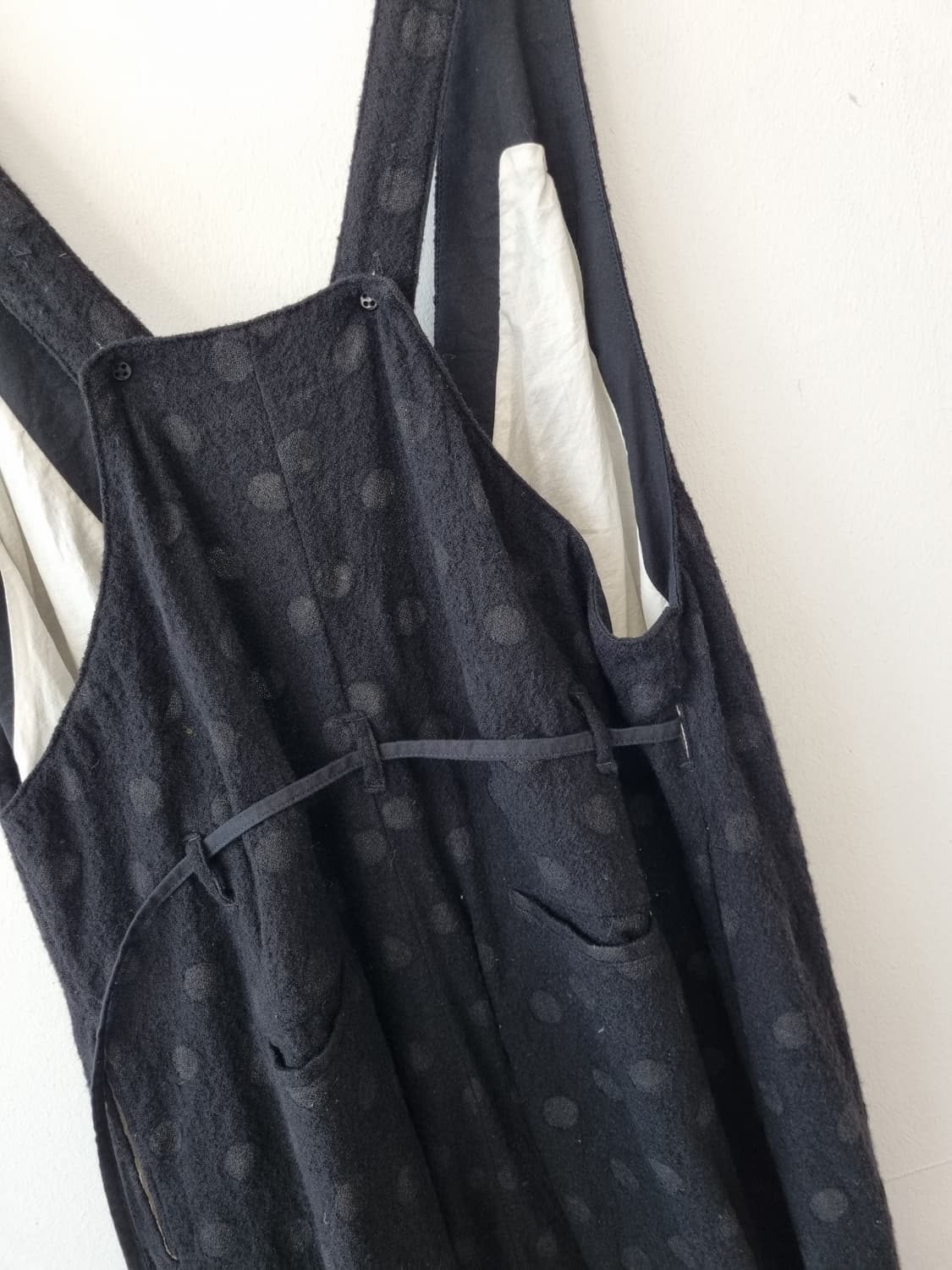 가먼트리프로덕션 블랙 도트 점프슈트 상품이미지4