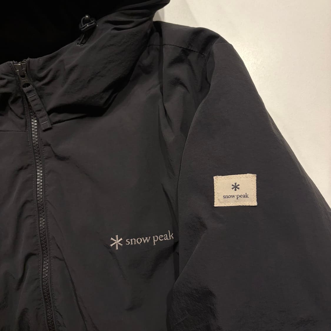 [105] 스노우피크 시티캠퍼 블랙 후드 패딩 자켓 C926 상품이미지4