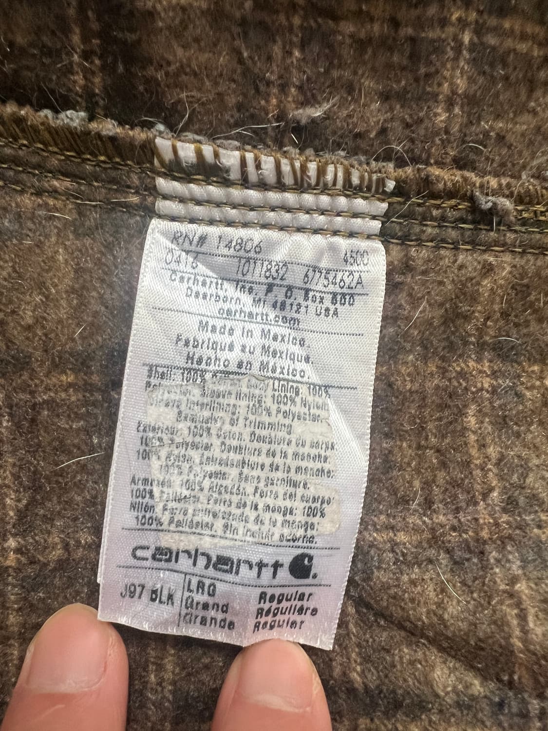 칼하트 디트로이트 J97 BLK (블랙) 상품이미지4