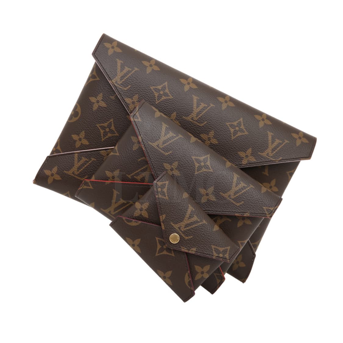 루이비통 모노그램 포쉐트 기리가미 클러치 트리플파우치 M62034 상품이미지3