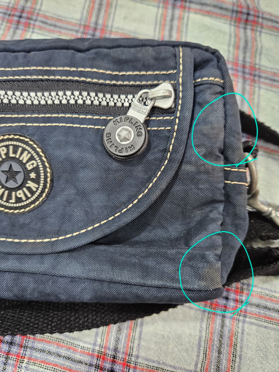 키플링(KIPLING)미니 크로스백 네이비 상품이미지7