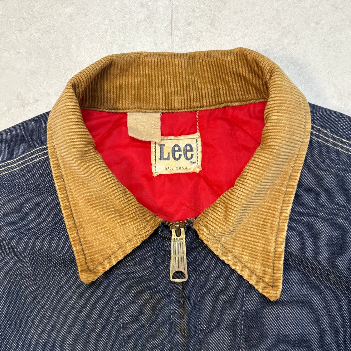 [XL] 70s LEE 191-LB 데님 워크자켓 상품이미지3