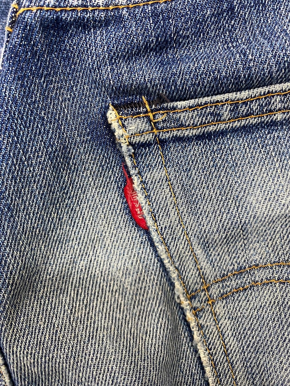 00's LVC 71501 빅 E 셀비지 상품이미지4