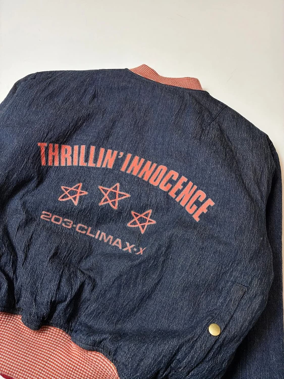 디진와오 00's 재팬 리버시블 데님 블루종 자켓 PN8663 상품이미지2