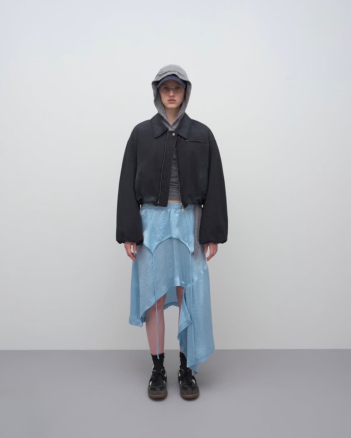 lcdc 엘씨디씨 크롭 패디드 점퍼 상품이미지1