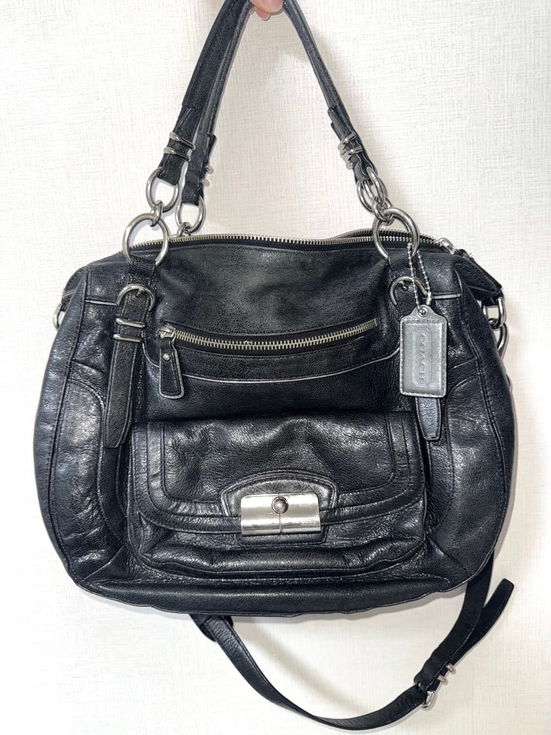 코치 블랙 숄더백 상품이미지2