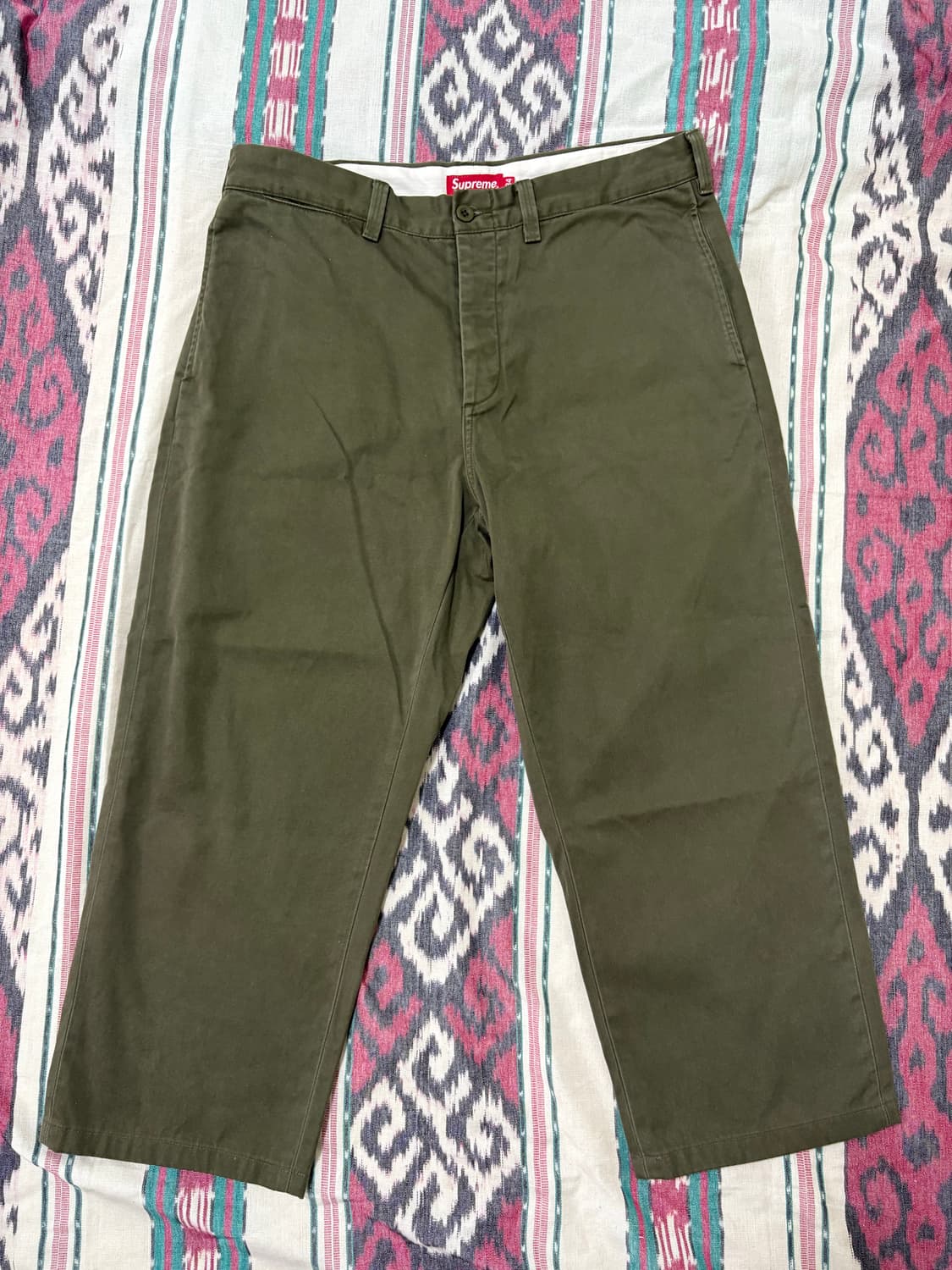 슈프림 핀업걸 치노팬츠 (기장수선) 상품이미지1