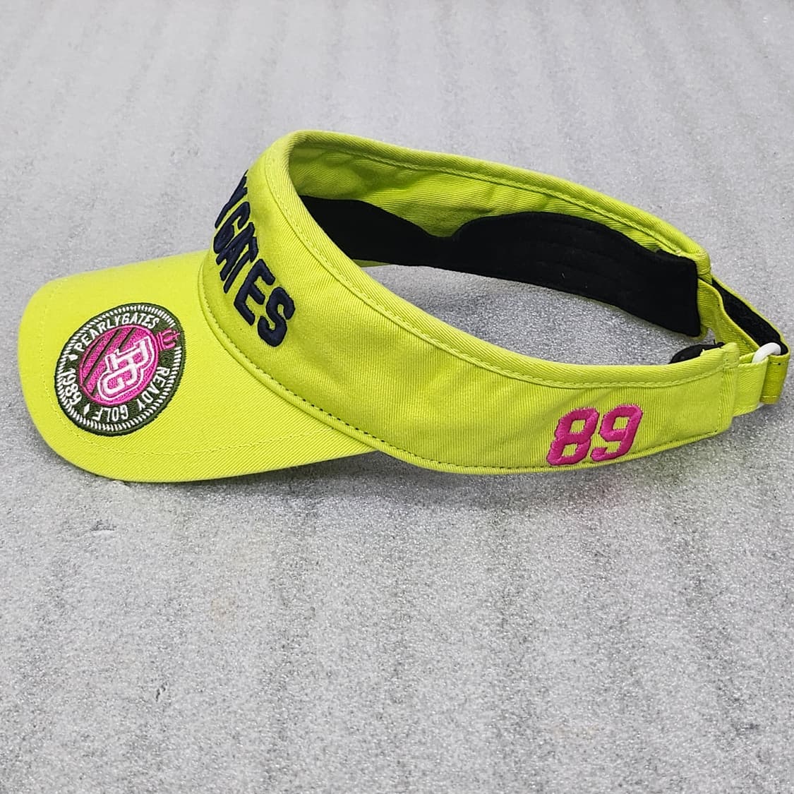 상태좋은 파리게이츠 골프 썬캡 겨자색 프리 상품이미지4