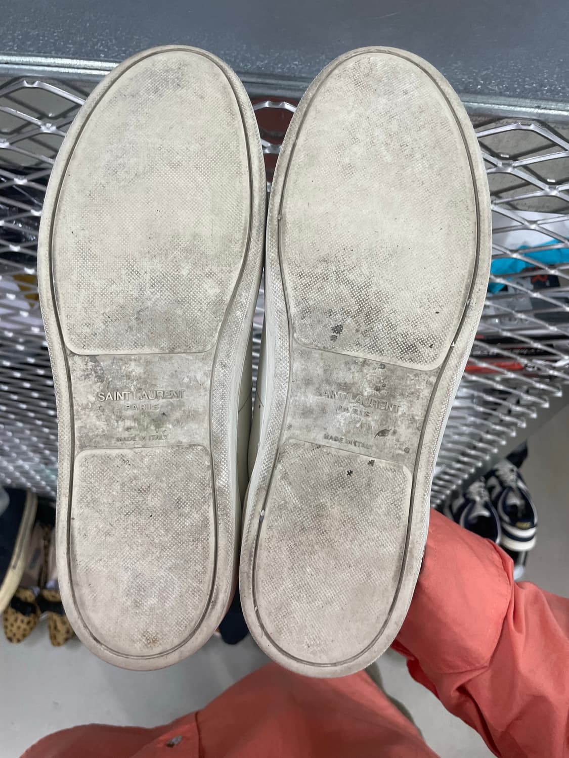 생로랑 스니커즈 화이트 43 상품이미지6