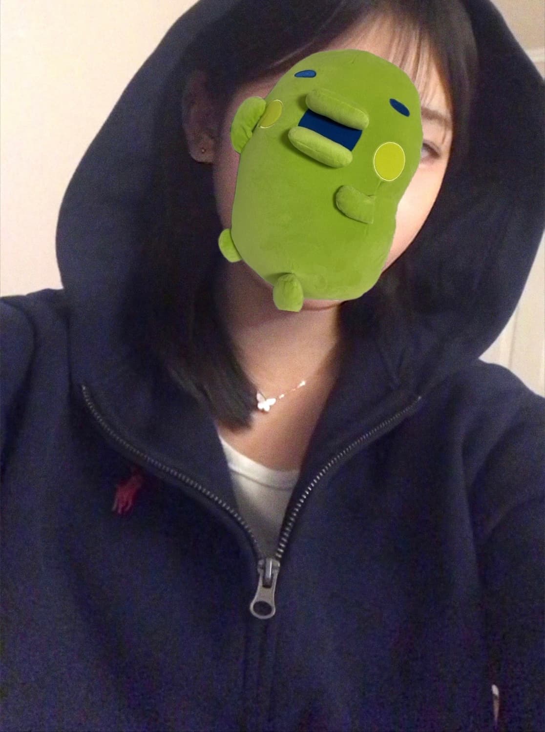 폴로랄프로렌 네이비 기모 후드집업 상품이미지3