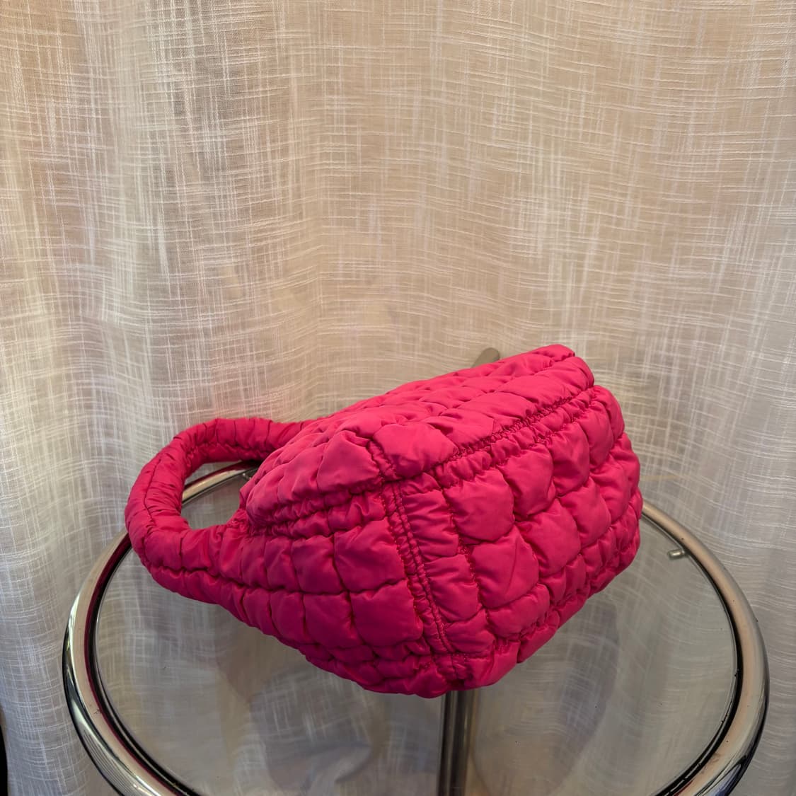 COS 퀄티드 미니 숄더백 핑크     상품이미지5