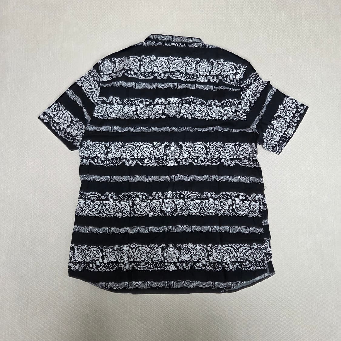 [XL] H&M 페이즐리 하와이안 반팔 셔츠 상품이미지2