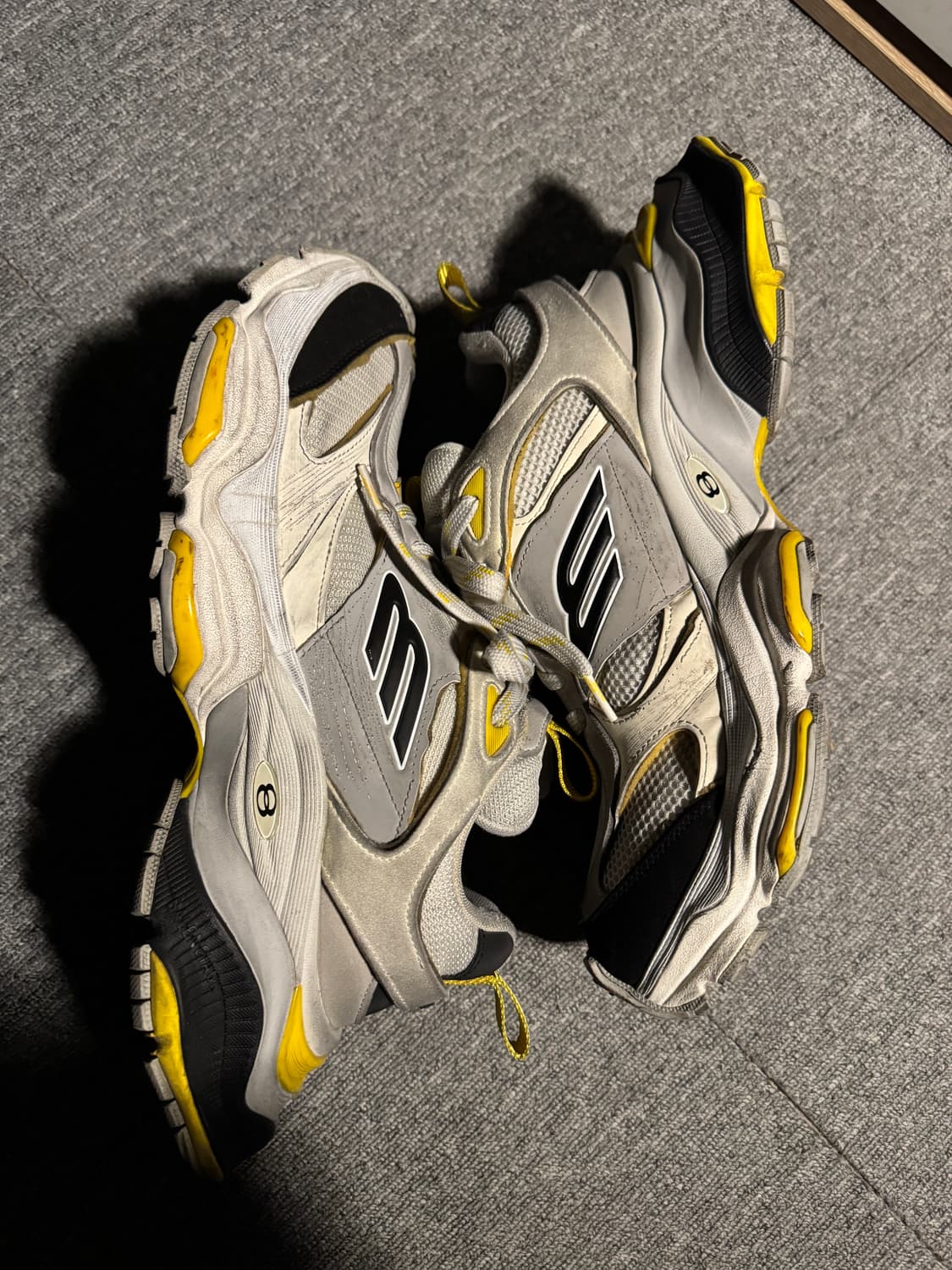 (42)발렌시아가 카고 스니커즈 OG 옐로우 상품이미지4