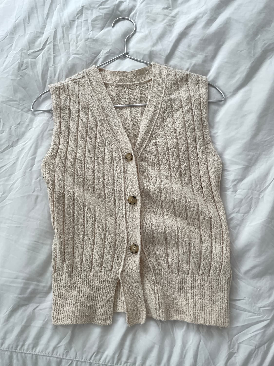 세터 브이넥 베스트 S 상품이미지1