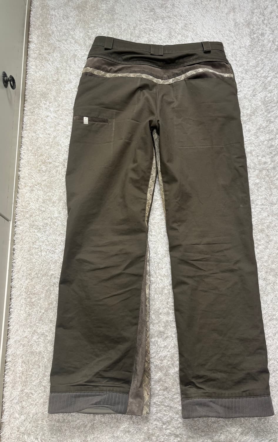 엑슬림 브라운 팬츠 상품이미지2