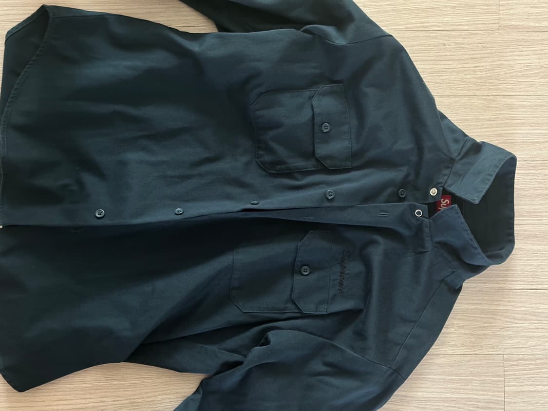 슈프림 스노우 화이트 워크 셔츠 상품이미지5