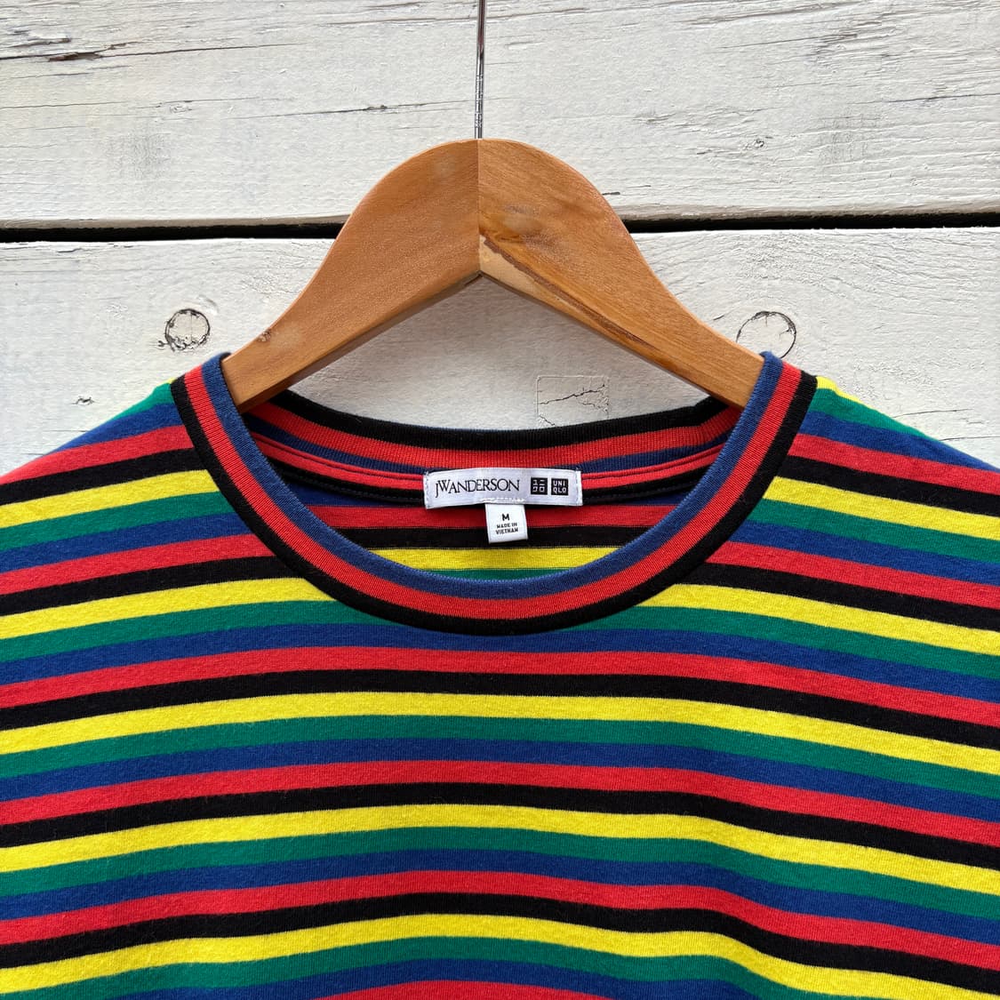 JW Anderson 유니클로 x JW앤더슨 스트라이프 반팔 티셔츠 상품이미지3
