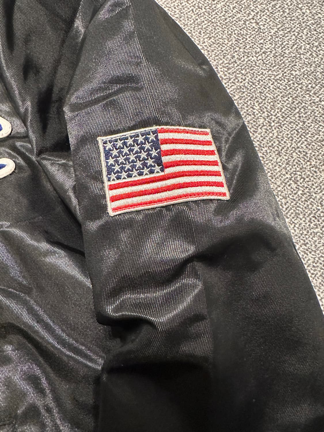 챔피온 빅로고 성조기 스타디움자켓 XL 상품이미지3